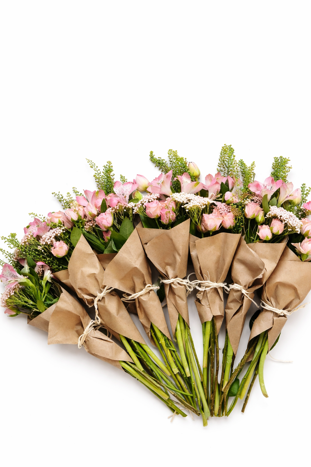 Medium Filler Wrapped Bouquet