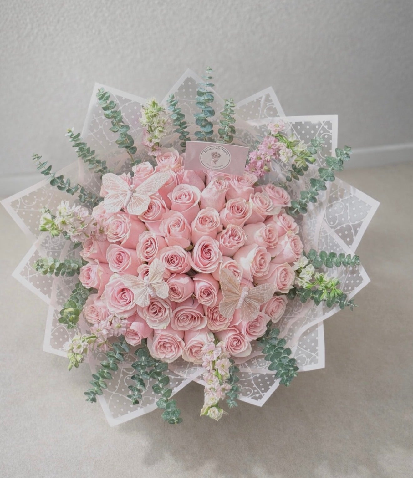 Fairy Pink 50 Rose Ramo