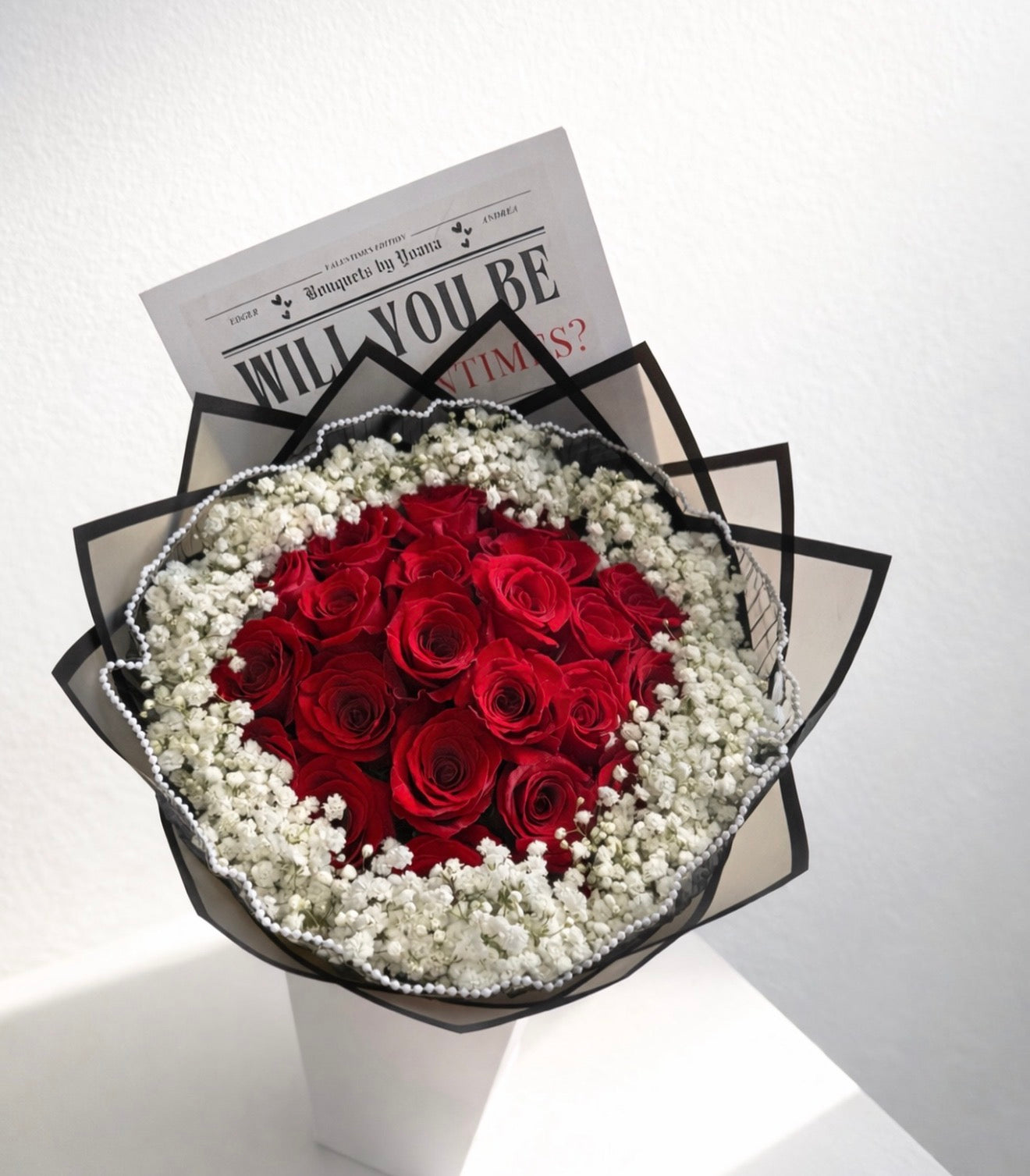 Double the Love – 24 Red Roses Ramo